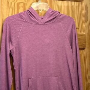 Cuddl Duds Women's Lavender Hooded Thermal Tunic
